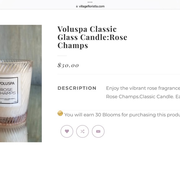 Voluspa Candle Duo, Rose Otto and Rose Champs, 6.5 oz. Each - Picture 8 of 9